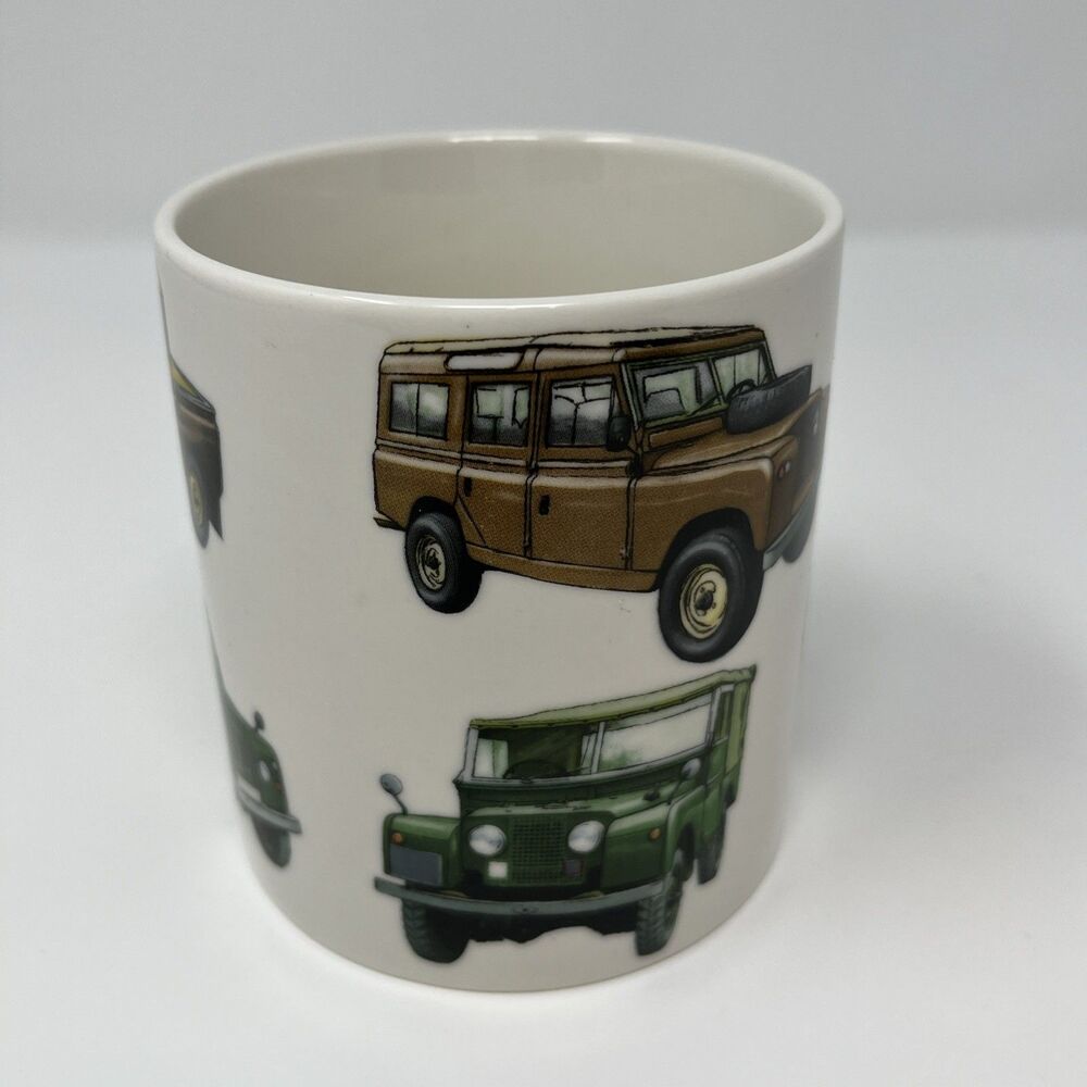 The Leonardo Collection Coffee Mug Cup 4 x 4 Landrover 4x4 Vintage Land Rover - Picture 2 of 6